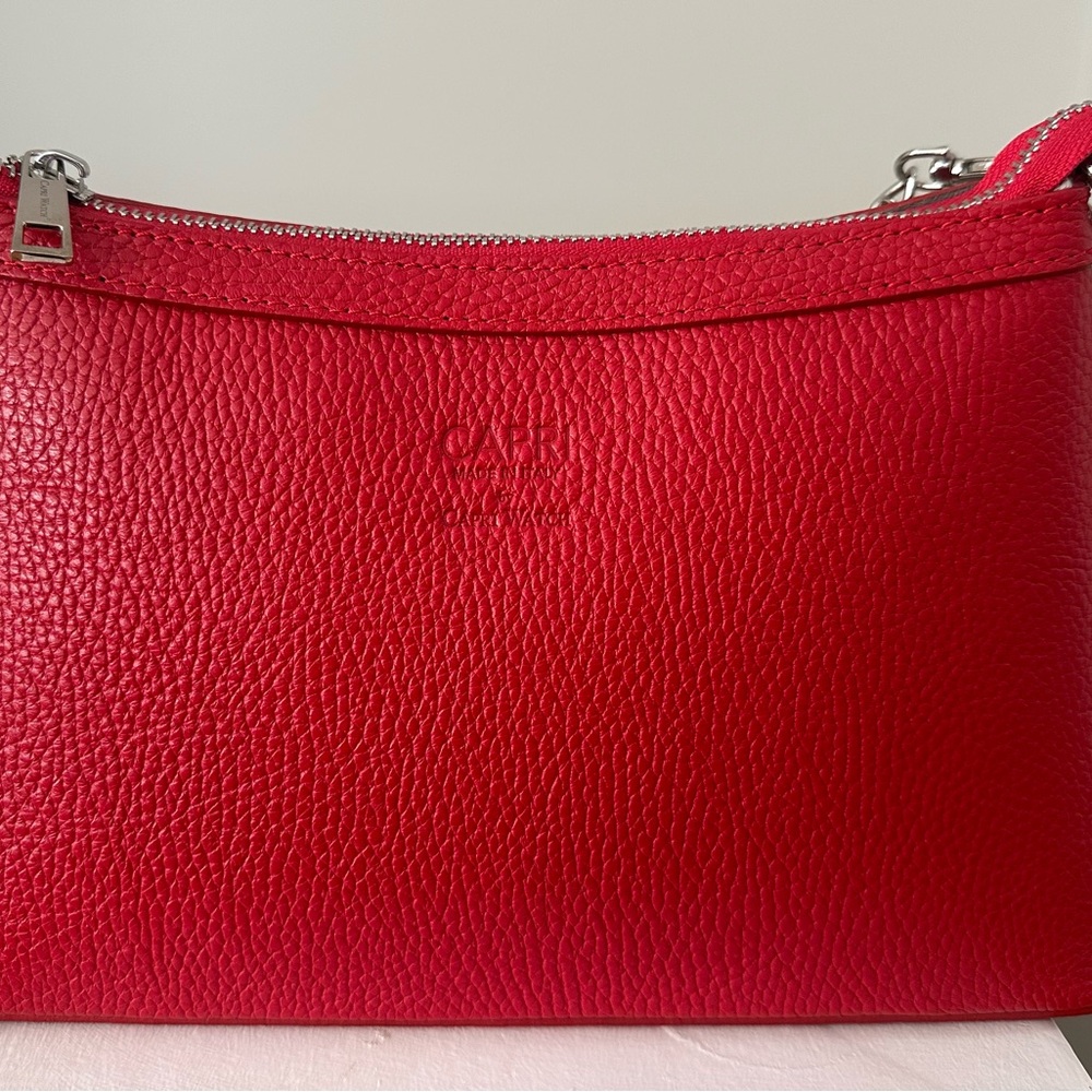 Red Leather Women's Bag